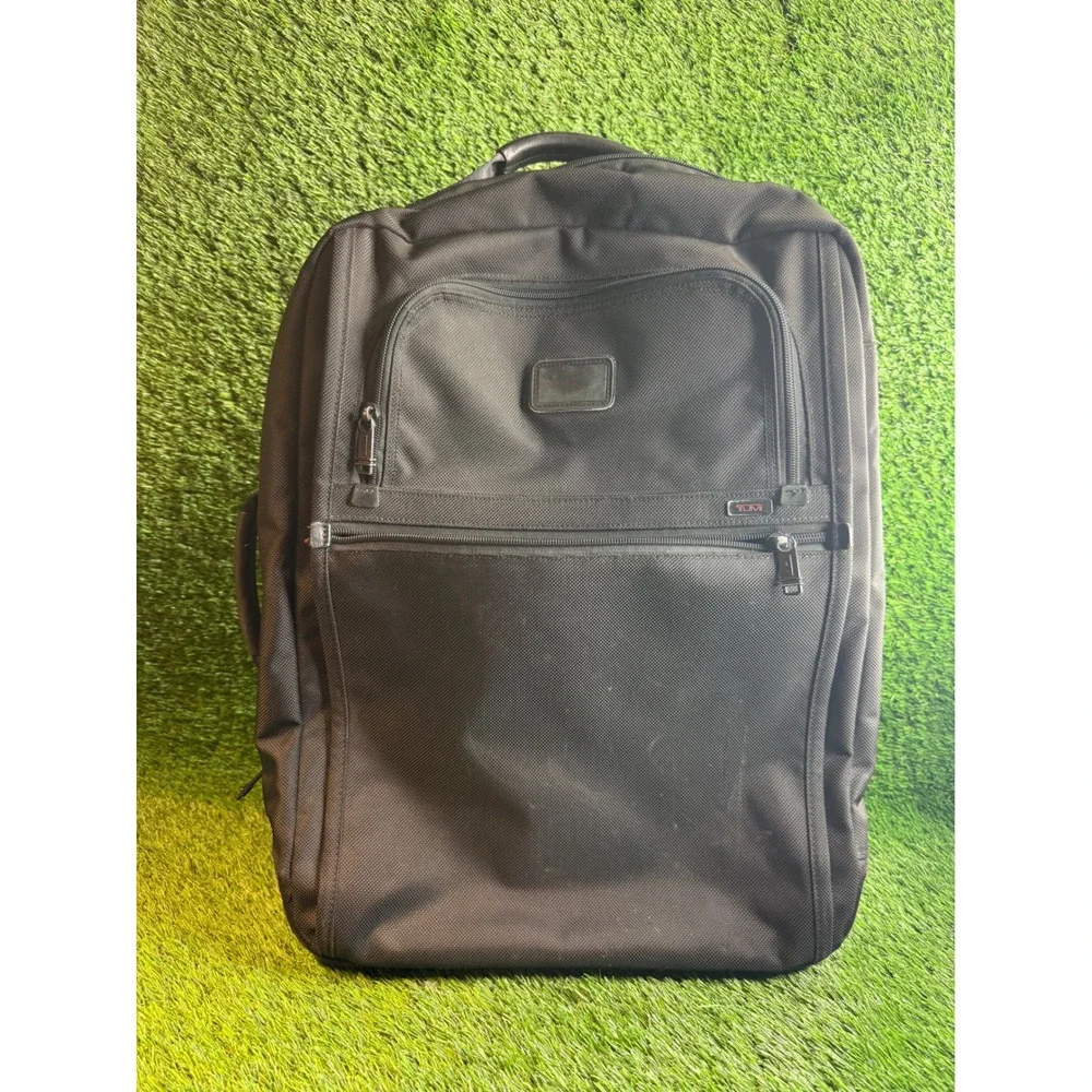 TUMI 22900DH Alpha Ballistic Black Soft Shell Rolling Wheeled Carry On 22x16x9